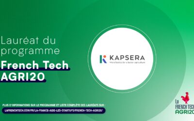 Kapsera retenue dans la première promotion FrenchTech Agri20
