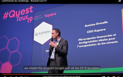 Kapsera en lumière à Station F – Cloture In Vivo Quest 2019